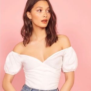 Reformation Framboise Top